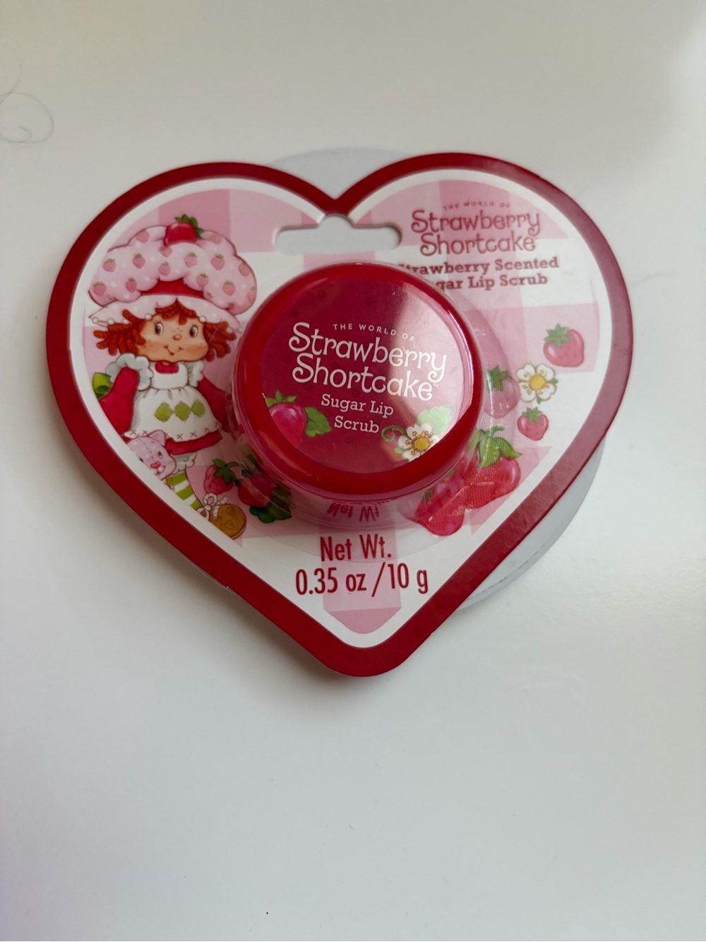Strawberry Shortcake Sugar Lip Scrub – Pink/Red